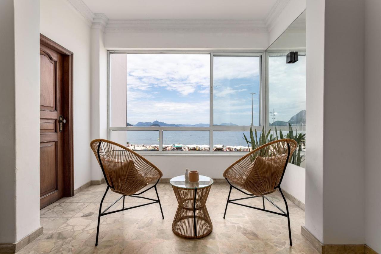 Апартаменты Sofisticado Em Copacabana - Vista Para Praia - A403 Z3 Рио-де-Жанейро Экстерьер фото