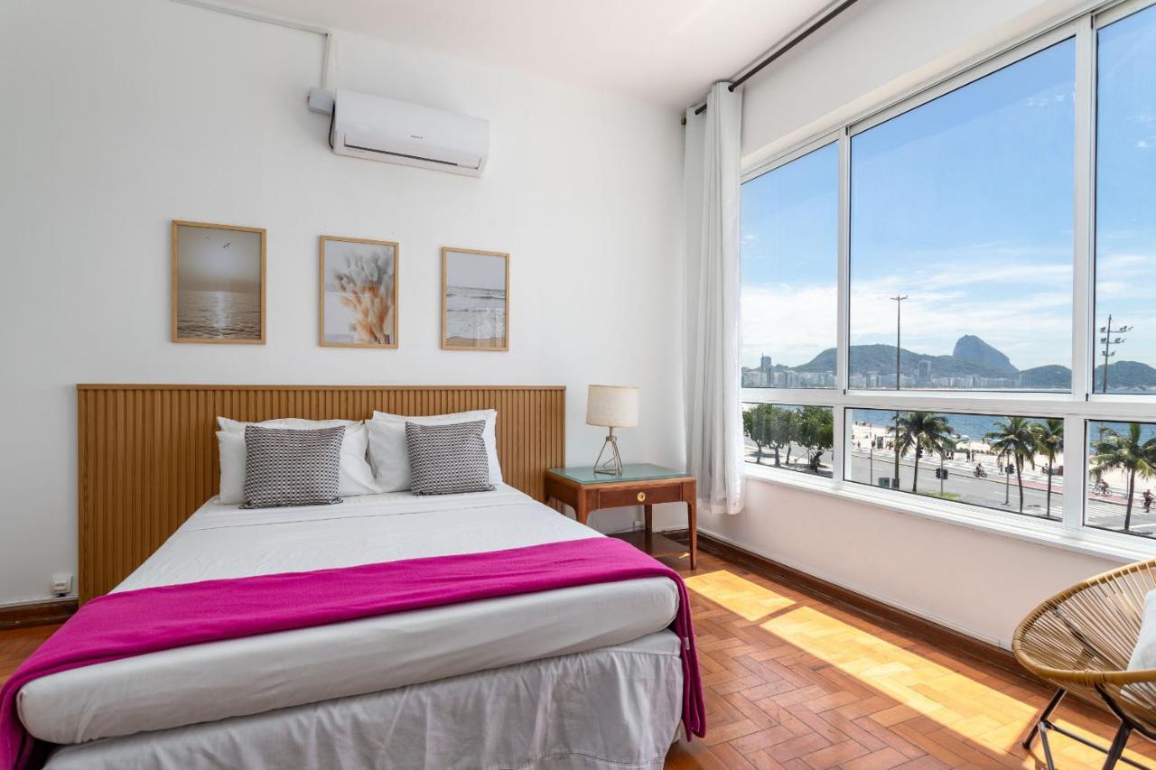 Апартаменты Sofisticado Em Copacabana - Vista Para Praia - A403 Z3 Рио-де-Жанейро Экстерьер фото