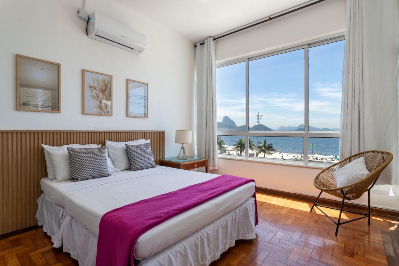 Апартаменты Sofisticado Em Copacabana - Vista Para Praia - A403 Z3 Рио-де-Жанейро Экстерьер фото